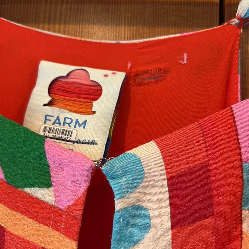 Farm Rio Cut-Out Halter Jumpsuit - Picture 4 of 7